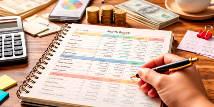 Controle suas despesas com orçamento realista