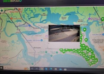 Câmeras ao vivo em Santos: tecnologia, segurança e planejamento urbano em tempo real para a população