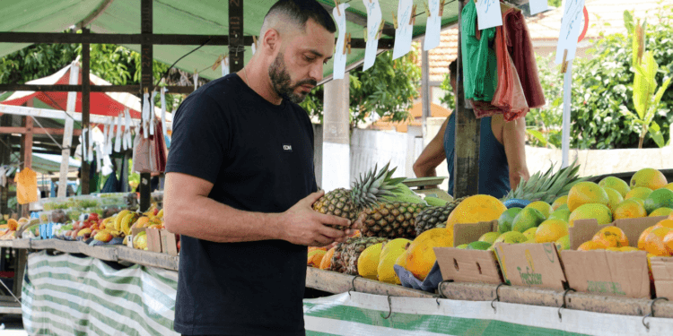Feiras livres em São Vicente