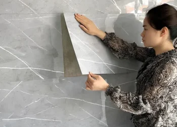 Placas de Mármore Flexível