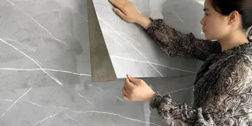 Placas de Mármore Flexível