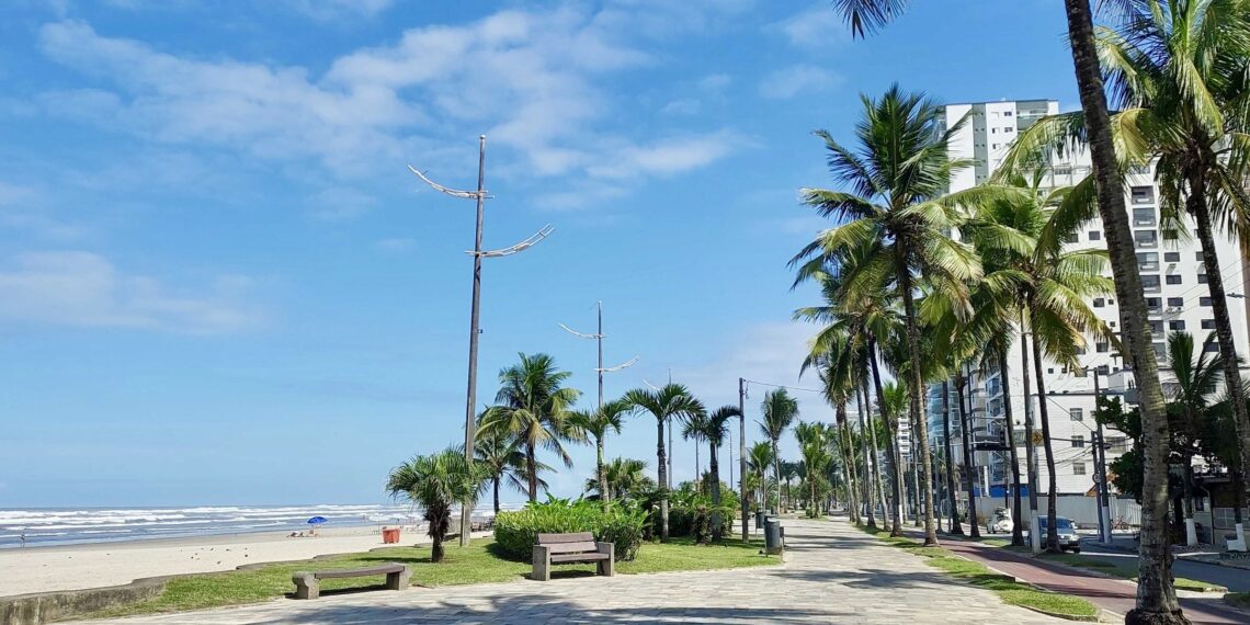 câmeras ao vivo na Praia Grande