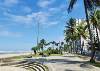 câmeras ao vivo na Praia Grande