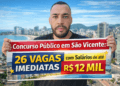 Concurso público em São Vicente