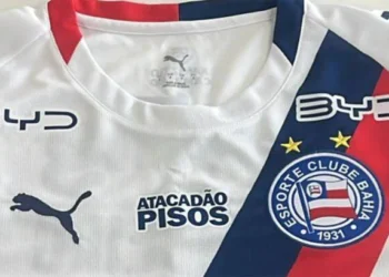 BYD passou a patrocinar o Bahia Esporte Clube (Crédito: Divulgação)