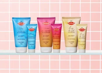 Linha de hidratantes corporais e cremes para mãos da Carmed (crédito: divulgação)
