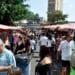 feira livre no bairro da Liberdade hoje