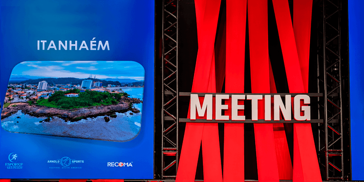 Itanhaém Cidade Esportiva: Município recebe prêmio histórico na Arnold South America 2026