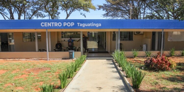 O Centro Pop de Taguatinga