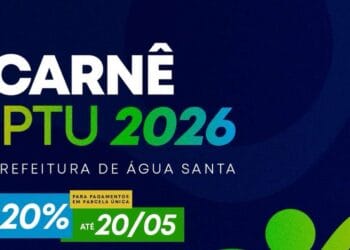 IPTU 2026 Água Santa
