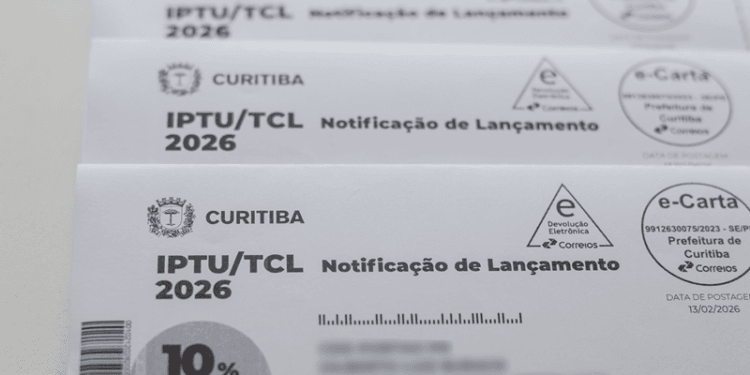 IPTU 2026. Curitiba