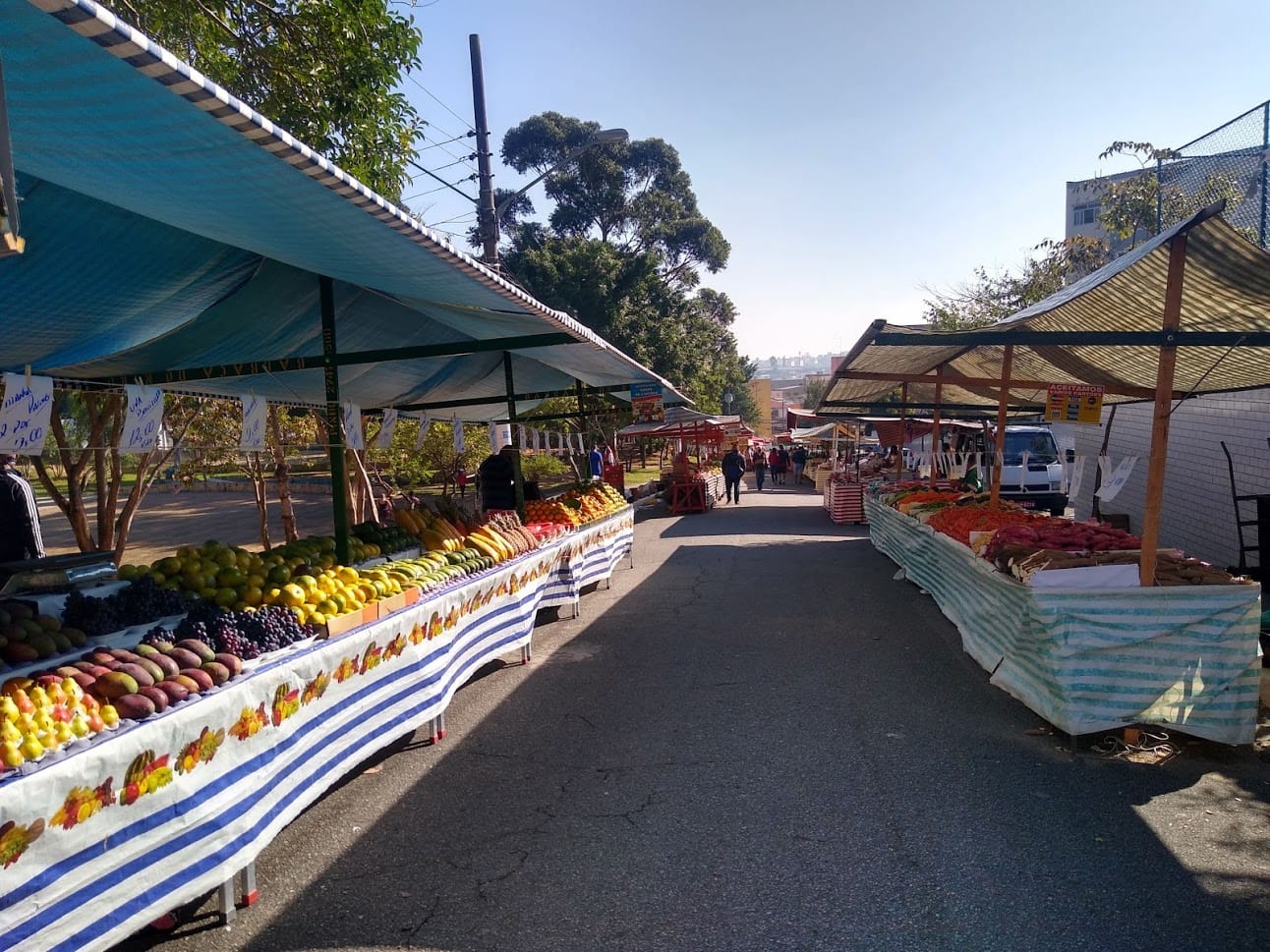 Feira livre na Penha